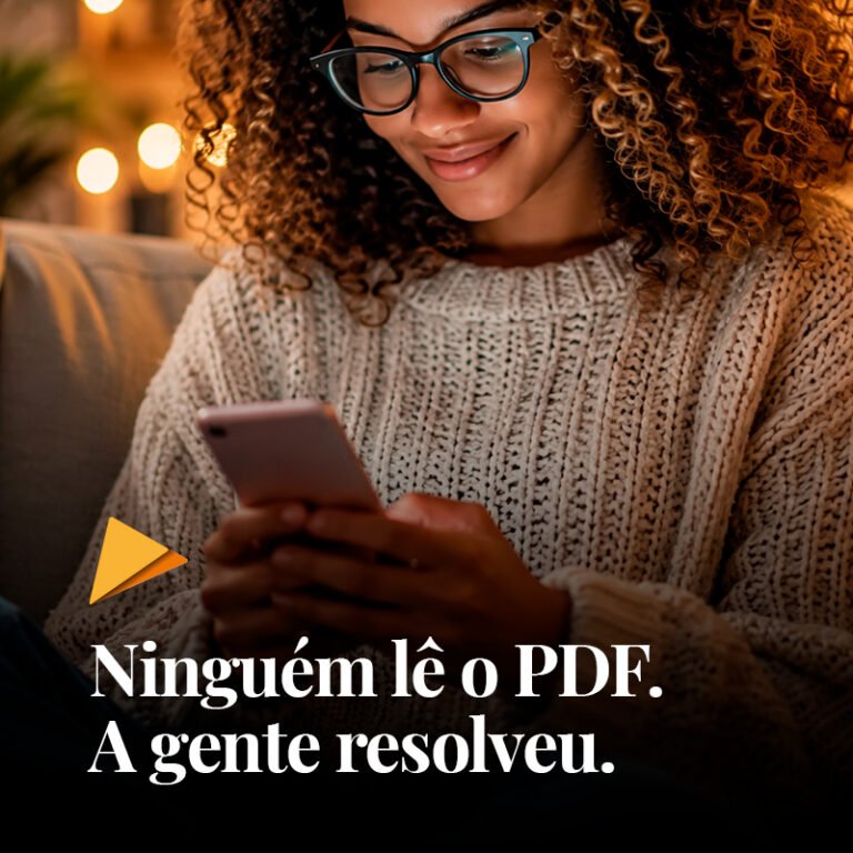 Leia mais sobre o artigo O PDF da edição chega no WhatsApp. Quase ninguém lê.